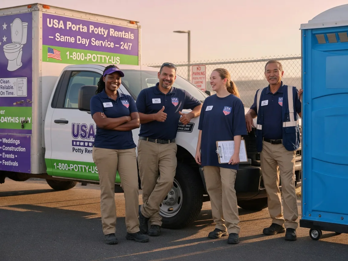 Porta Potty Rental company in Luling, LA