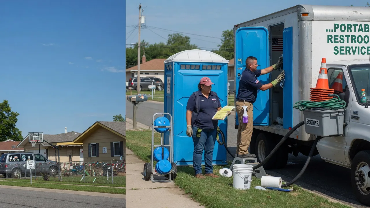 Portable Toilet Rental in Luling, LA near me